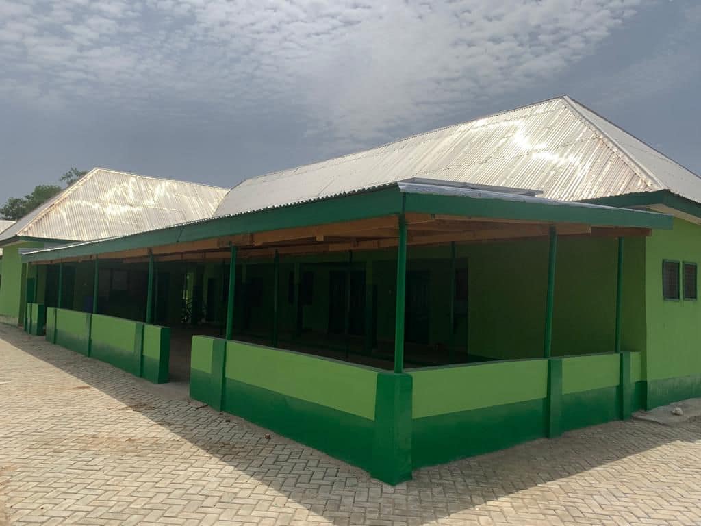 Menesto Medical Center facility building in Balungo, Bongo District, Ghana